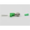 Buy cheap Simplex Hybrid Fiber Optic Adapter / Connector With Low Insertion Loss 0.3dB from wholesalers