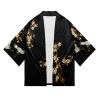 Buy cheap Stylish Oversized Black Denim Jacket , 100% Cotton Men'S Denim Kimono Jacket from wholesalers