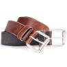 Buy cheap Men 'S Vintage Leather Classic Jean Belt With Zinc Alloy Pin Prong Buckle from wholesalers