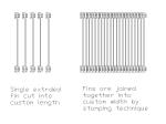 High Power Double Base Heasink Aluminium Extrusion Profiles For Refrigeration