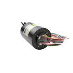 300rpm 38.1mm Through Hole Slip Ring 24 Circuits 15A Aluminum Alloy
