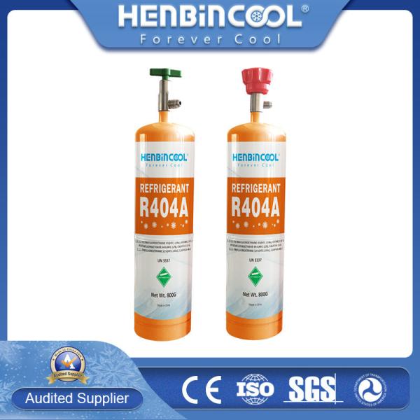 Buy cheap 800g R404A Refrigerant Small Can 99.90%-99.97% Purity Non Flammable from wholesalers