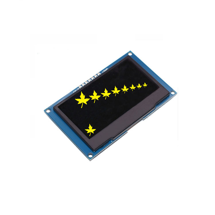 2.42 Inch PMOLED Display Module With PCBA, 128*64 Resolution, 7 PINS IIC/SPI Interface