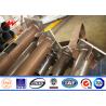 Buy cheap 12m double arm hot dip galvanized steel pole for street light from wholesalers