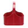 Buy cheap High Quality Red pu leather gift wine fruitbasket hamper for holiday gift size41x20x27cm from wholesalers