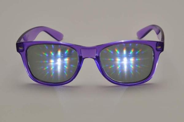 Buy cheap Light Shows Plastic 3D Fireworks Glasses Thicken Lens CE FCC RoHS from wholesalers