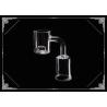 Buy cheap Core Reactor Banger With Glass Carb Cap Domeless Nail Quartz Banger from wholesalers