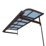 Balcony Aluminum Awning Canopy Waterproof Outdoor 2.0mm Thickness Polycarbonate