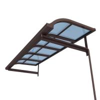 Buy cheap Balcony Aluminum Awning Canopy Waterproof Outdoor 2.0mm Thickness Polycarbonate product