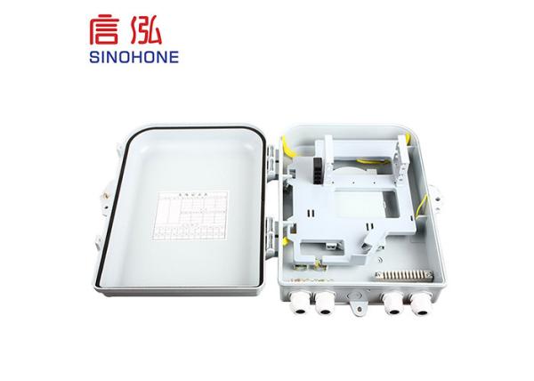 Buy cheap Max 24 Cores Fiber Optic Termination Box Max 24 Cores Communication from wholesalers