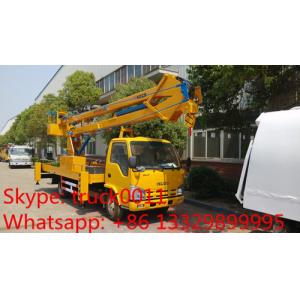 Buy cheap best price ISUZU 16m overhead working truck for sale, best priceJapan brand 14m-16m hydraulic bucket truck for sale from wholesalers