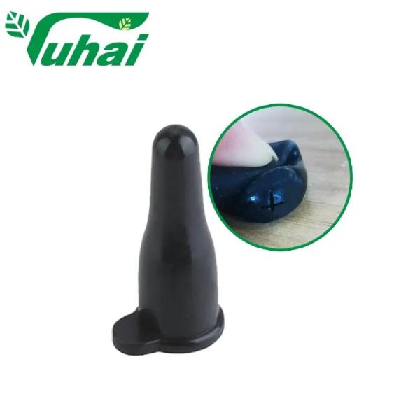 Buy cheap Food Grade Rubber Calf Feeding Teats Black Cow Milk Nipple Teat For Calf Feeding from wholesalers