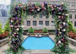 SVHC No Deformation Artificial Silk Flowers For Wedding Arch