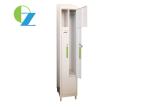 Z Shape Vertical Steel Office Lockers , Metal Locker Style Wardrobes Durable