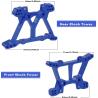 Buy cheap Anodic Oxidation Metal Upgrade Chassis Parts Kit For SLASH 4x4 from wholesalers