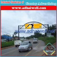 Buy cheap Gantry Advertising Cross Road Billboard Display product