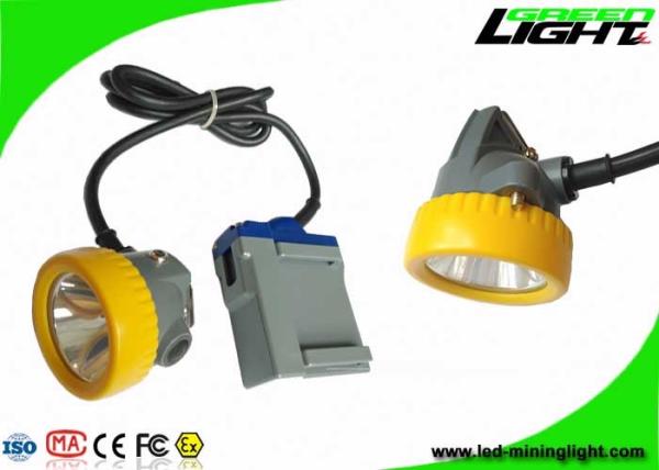 Buy cheap 1000 Battery Cycles Mining Hard Hat Led Lights 15000lux High Beam Corded Lamp from wholesalers