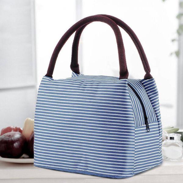 Buy cheap Reusable Stripe Aluminum Foil Lining Waterproof Insulated Bag from wholesalers