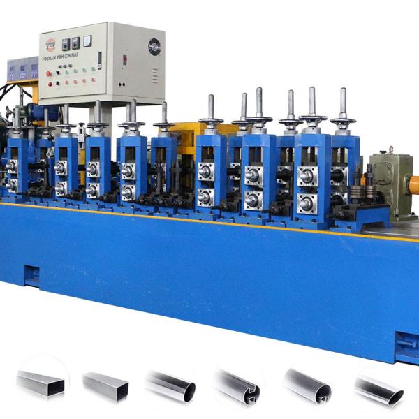 Buy cheap Automatic Steel ERW Pipe Mill Line Machine Square Tube Roll Forming from wholesalers