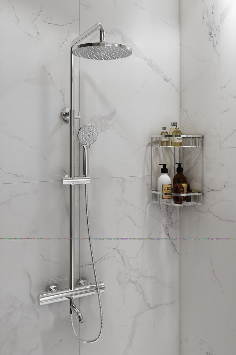 AG3305SH Hand Shower Mixer Set , D341mm Wall Mounted Shower System