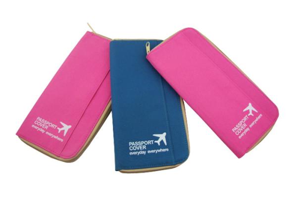 Buy cheap Economic Practical Travel Accessory Bag For Trip Pink Passport Cover from wholesalers