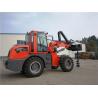 Buy cheap 2.5ton farmland machinery 4WD telescopic loader with earth auger from wholesalers