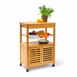 Buy cheap Bamboo Wooden Shoe Rack Cabinet No Wall Mount Non - Flammable With Wheels from wholesalers