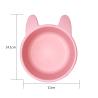Buy cheap Kitten Shape Silicone Feeding Bowl Customized Feeding Infant Suction Bowls from wholesalers