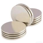 Durable Custom SmCo5 Magnet Disc Block Silver Corrosion Resistance