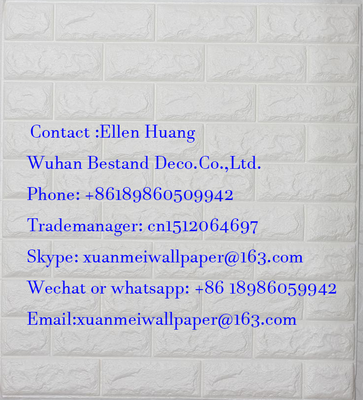 Waterproof 3d Pe Foam Wall Sticker 70x77 PE Foam 3D Wallpaper