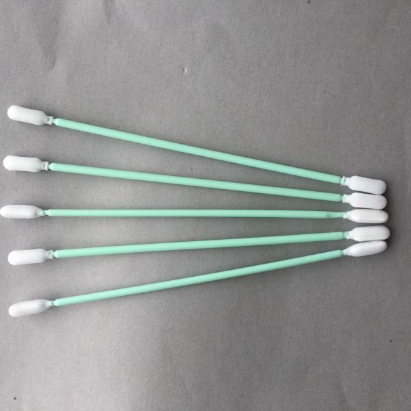 Buy cheap TX740B Cleanroom Q Tips , Cotton Cleaning Swabs Green Stick For PCB Cleaning from wholesalers