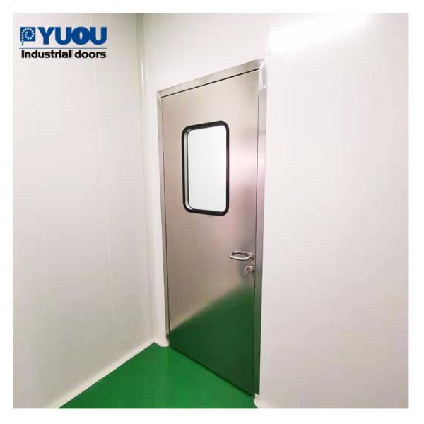 Buy cheap Sandwich Panel Pharmaceutical Clean Room Door GMP Airtight 50mm Thick Stainless Steel from wholesalers