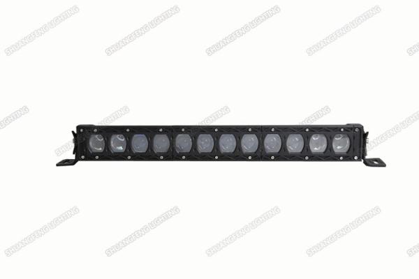 Buy cheap Black / White LED Offroad Light Bar Single Row 120w High Low Beam LED Light Bar from wholesalers