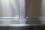 Handmade Front Apron Stainless Steel Kitchen Sink Two Holes