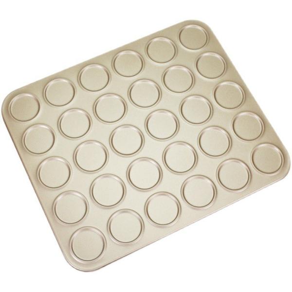 30-Piece Non-Stick Baking Sheet Macaron Cookie Bakery Mould With Customized