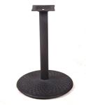 Professional Coffee Table Base Black Wrinkle Powder Coating For Restaurant Table