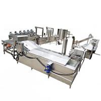 Buy cheap SGS 19KW Frozen Vegetables Heat And Control Potato Chips Production Line product