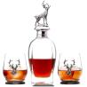 Buy cheap Bar Party 24oz Whisky Empty Glass Wine Bottles With Glass Tumbler from wholesalers