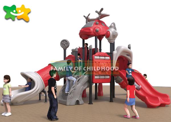Buy cheap Food Grade Toddler Garden Slide Set , Children'S Playground Equipment Low Maintenance from wholesalers