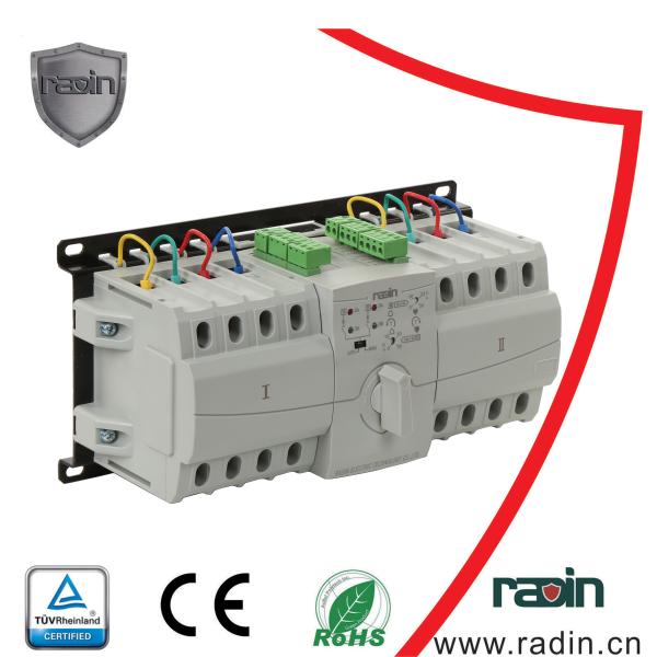 Buy cheap White Black Manual Electric Transfer Switch For Generator ODM Available 6A-63A from wholesalers