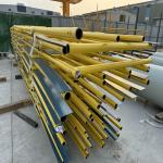 OEM Steel Structure Carbon Steel Welding Guardrail Painting / Galvanized
