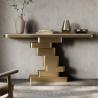 Buy cheap Sophisticated Stainless Steel & Marble Console Tables For Modern Homes from wholesalers