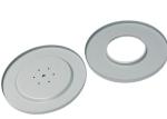 Perforated Round Filter End Caps Anti Fingerprint 8.5 Inches Inner diameter