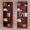 Buy cheap Knock Down Package MDF Melamine Wooden Corner Bookshelf from wholesalers