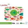 Buy cheap Ocean Fish Style Bamboo Fiber Tray , Shatter Proof Recycled Material Food Serving Trays from wholesalers