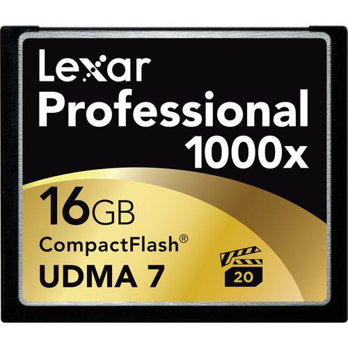 Buy cheap Lexar 16GB CF Card Professional 1000x UDMA Price $31 from wholesalers