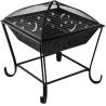 Buy cheap Solid Steel Wood Cannon Charcoal Burning Fire Pit 60.96cm X 60.96cm from wholesalers