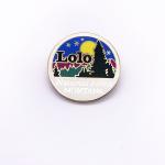 Hands / Sweat Heart Metal Lapel Pins Black Color Custom Soft Enamel Pins