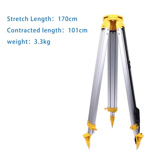 Wooden Tripod LEIcca GST20-9-FCT GEOMAX TOP CON Aluminum Alloy Solid Total Station Surveying and Surveying Bracket