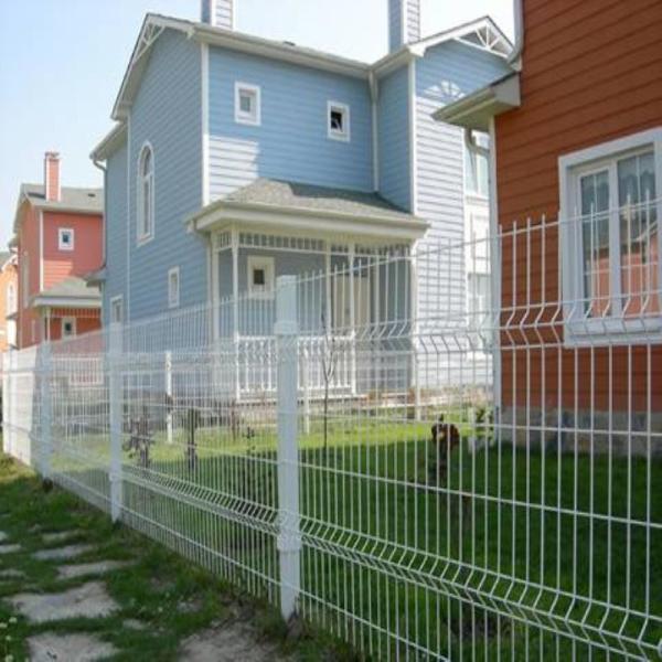 Buy cheap Anti Climbing Galvanized 3d Curved Fence For Residential Area Fence Panels from wholesalers